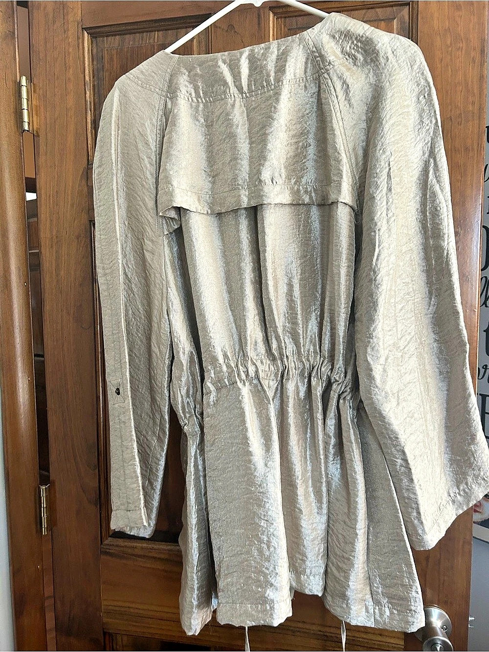 Ruby Rd. Silver Utility Jacket - Picture 2 of 7
